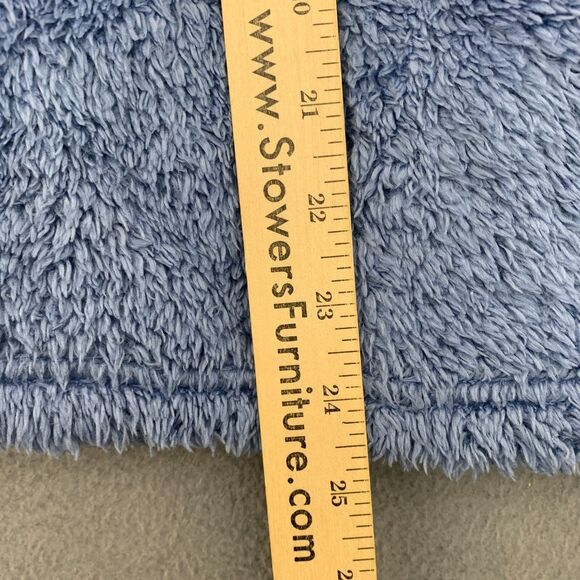 Patagonia Los Gatos 1/4 Zip Womens Size Small Blue Sherpa Fleece Pullover - Picture 5 of 16